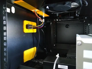 Rear of cluster from inside